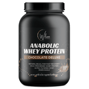 Anabolic Whey Protein Chocolate Deluxe.
