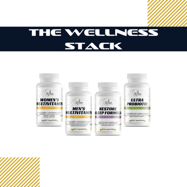 The Wellness Stack - The Wellness Stack on a white background.
